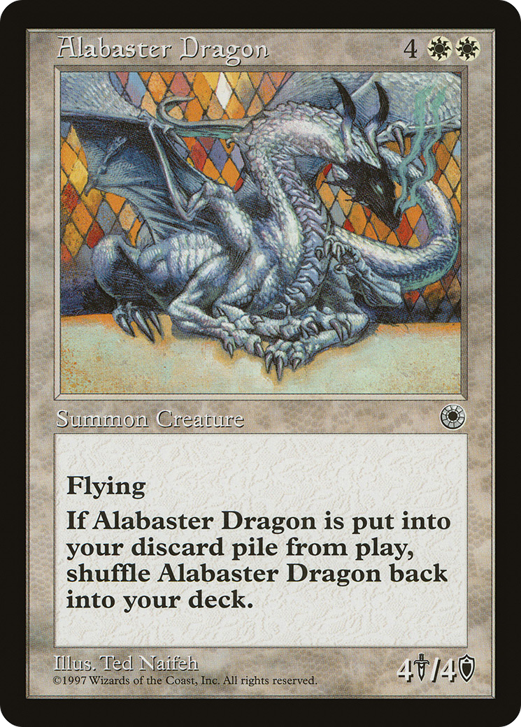 Alabaster Dragon (POR-001)