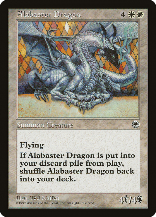 Alabaster Dragon (POR-001)
