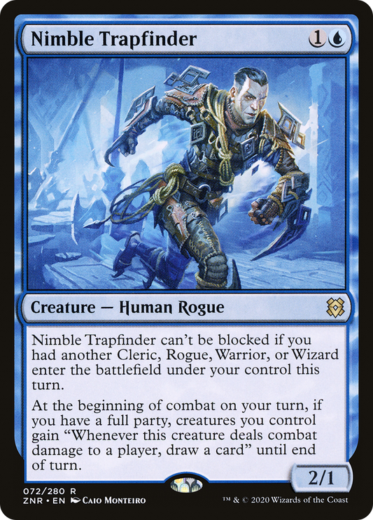 Nimble Trapfinder (ZNR-072) (Foil)