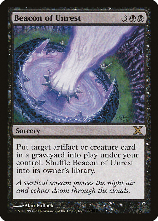 Beacon of Unrest (10E-129) (Foil)