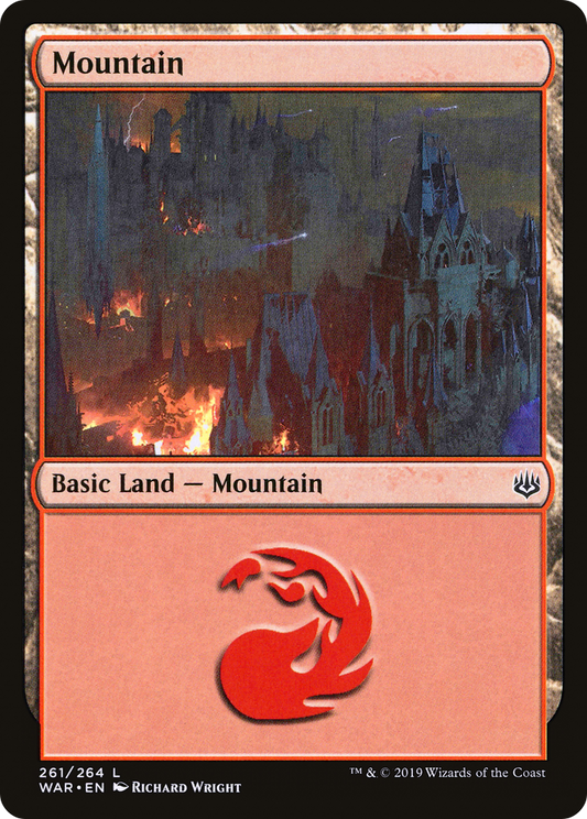 Mountain (WAR-261) (Foil)