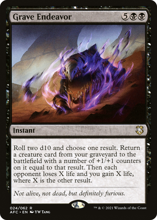 Grave Endeavor (AFC-024)
