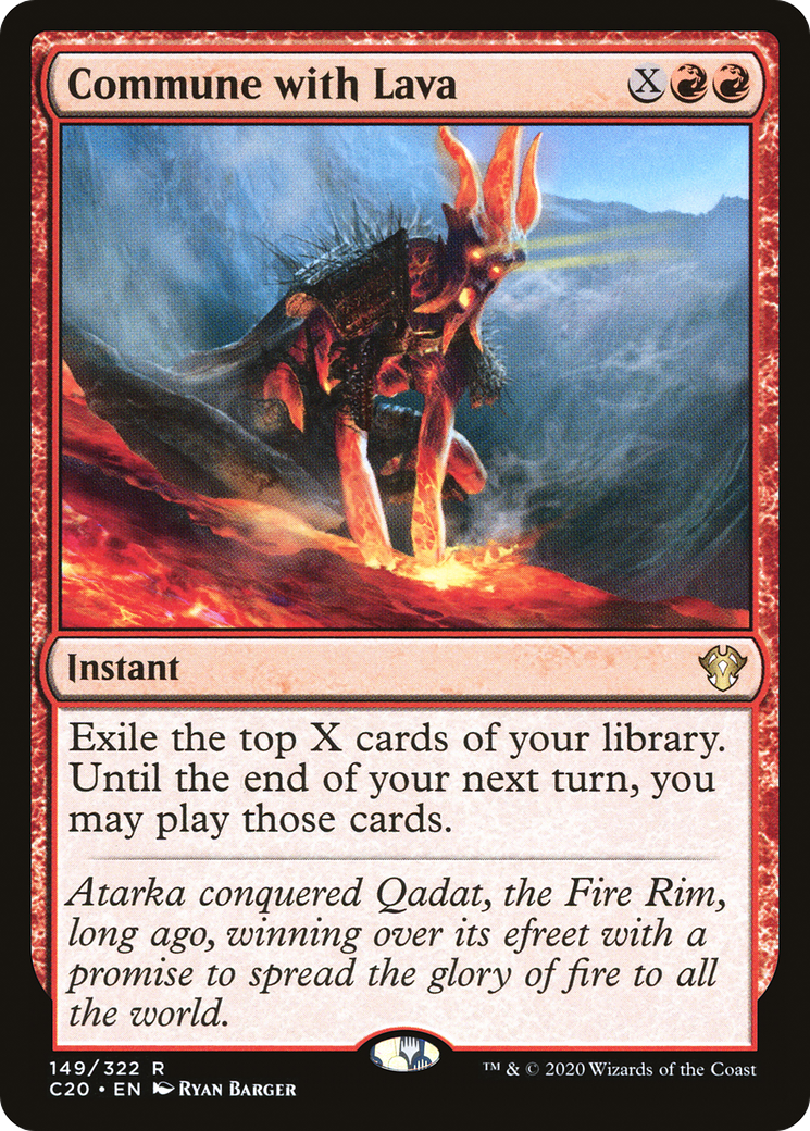Commune with Lava (C20-149)