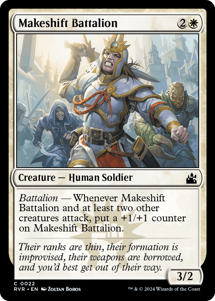 Makeshift Battalion (RVR-022) (Foil)