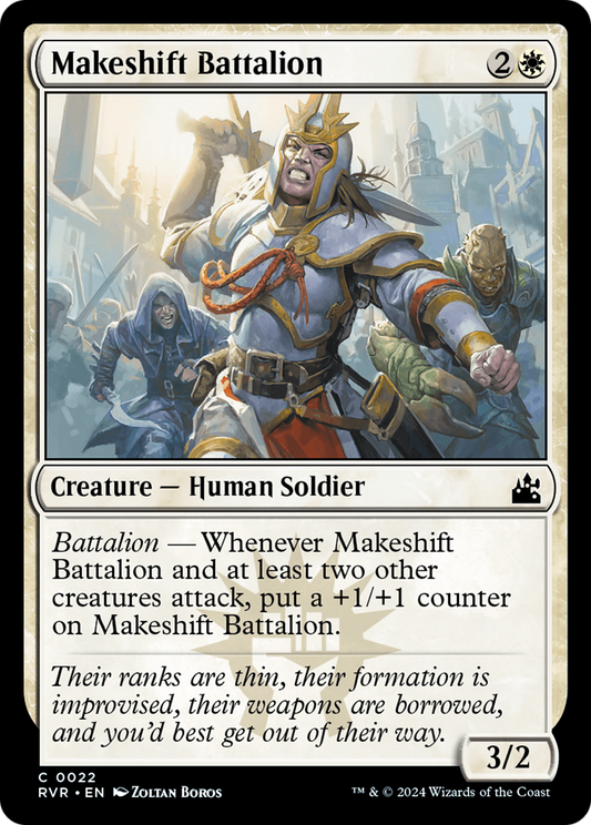 Makeshift Battalion (RVR-022) (Foil)