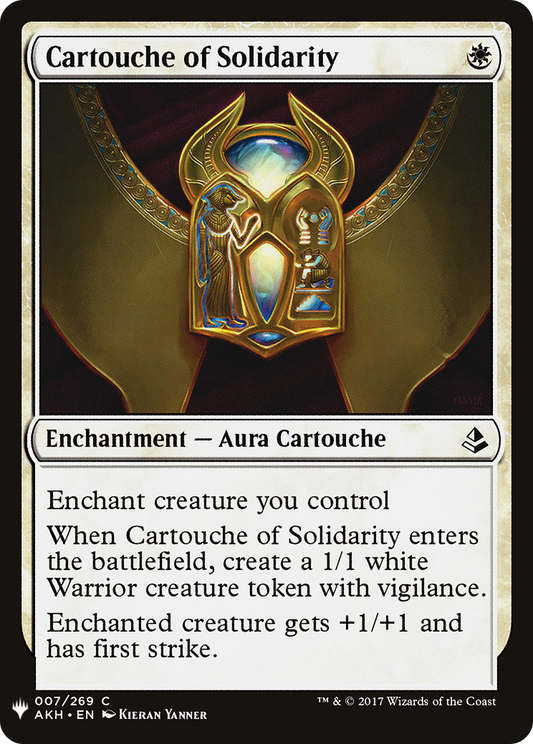 Cartouche of Solidarity (LIST-AKH-7)