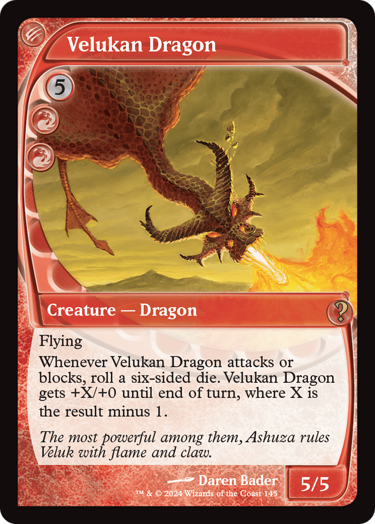 Velukan Dragon (MB2-145)
