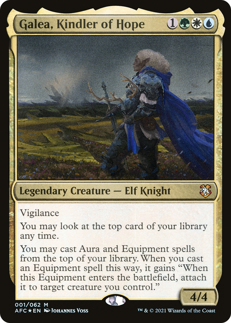 Galea, Kindler of Hope (AFC-001) (Foil)