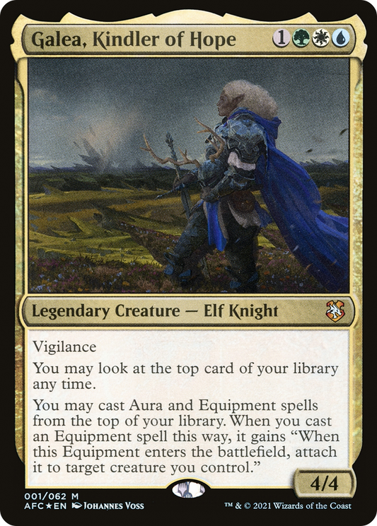 Galea, Kindler of Hope (AFC-001) (Foil)