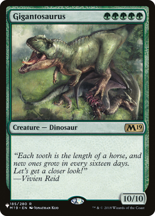 Gigantosaurus (LIST-M19-185)