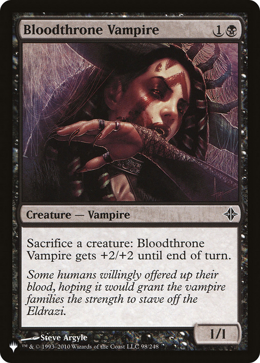 Bloodthrone Vampire (LIST-ROE-98)
