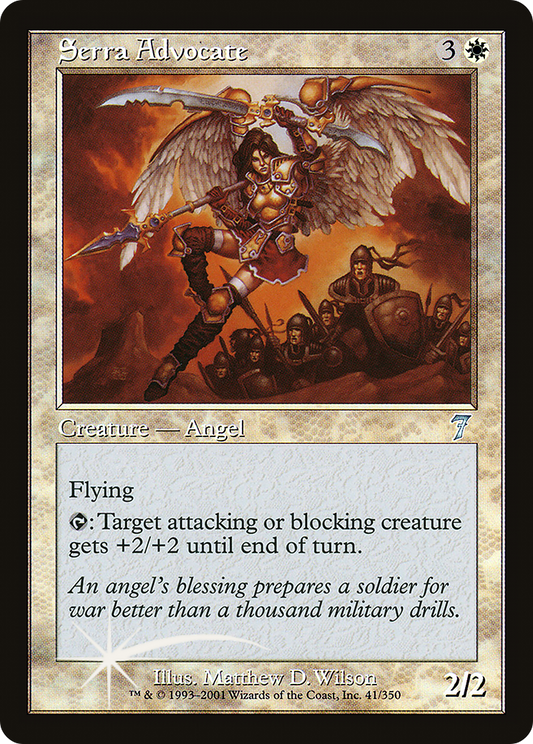 Serra Advocate (7ED-041★) (Foil)