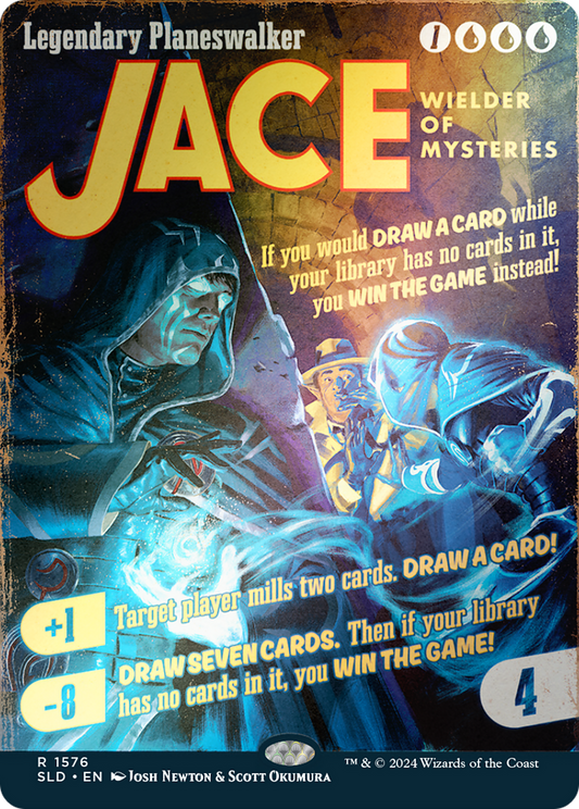 Jace, Wielder of Mysteries (SLD-1576★) (Borderless) (Foil)