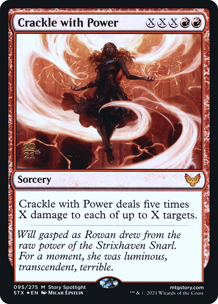 Crackle with Power (PRE-95S) (Foil)