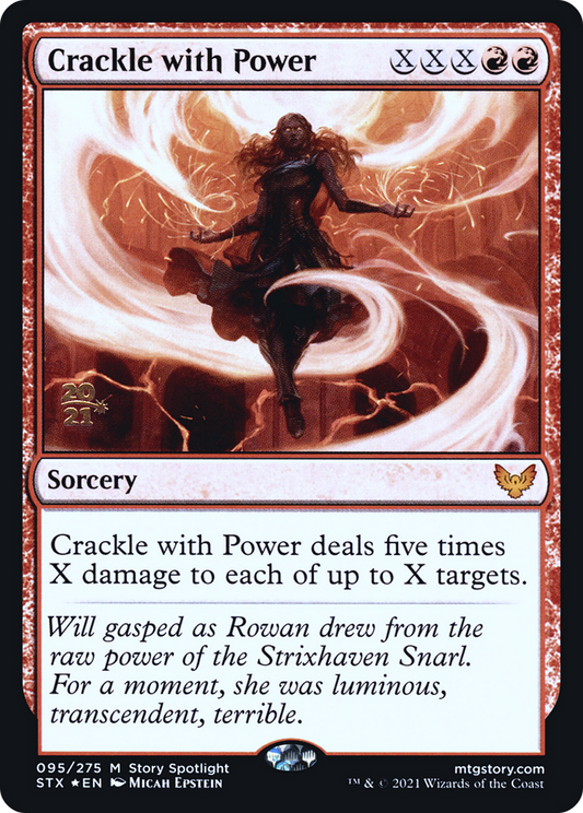 Crackle with Power (PRE-95S) (Foil)