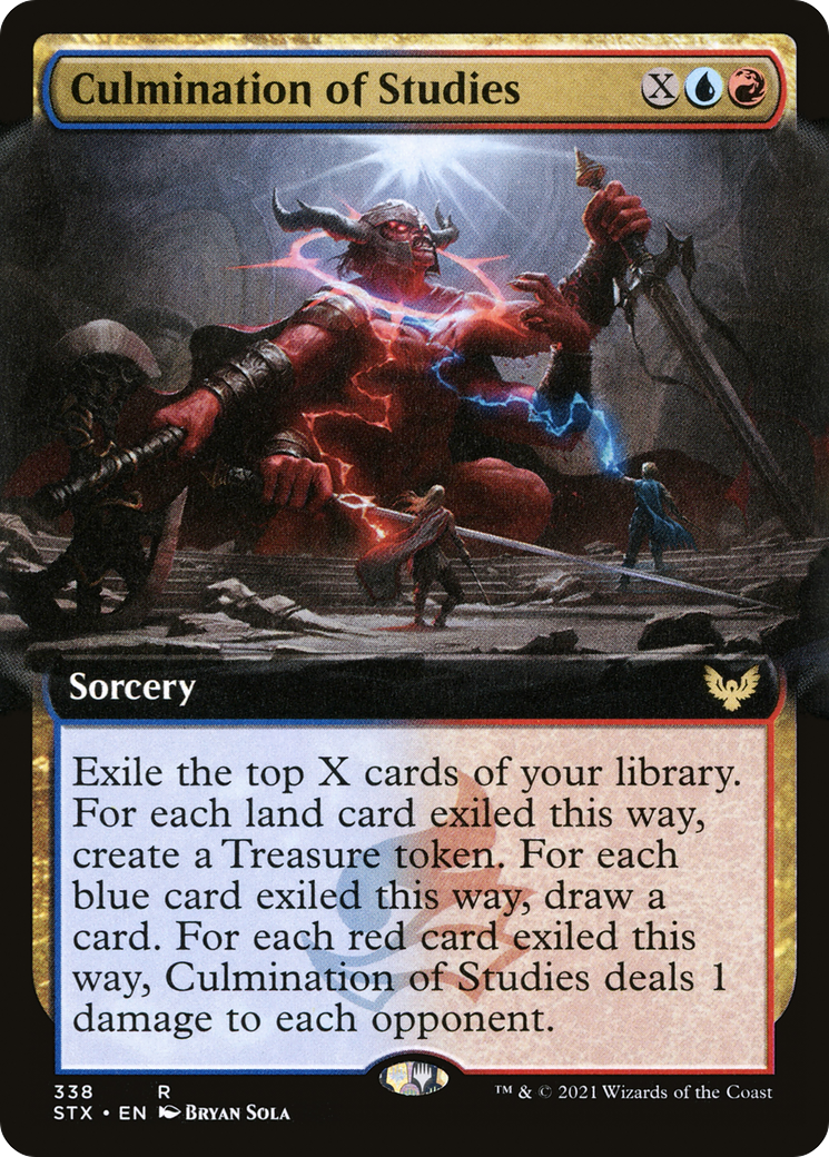 Culmination of Studies (STX-338) (Extended Art) (Foil)