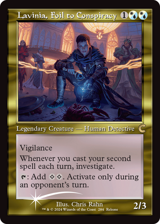 Lavinia, Foil to Conspiracy (CLU-284) (Foil)