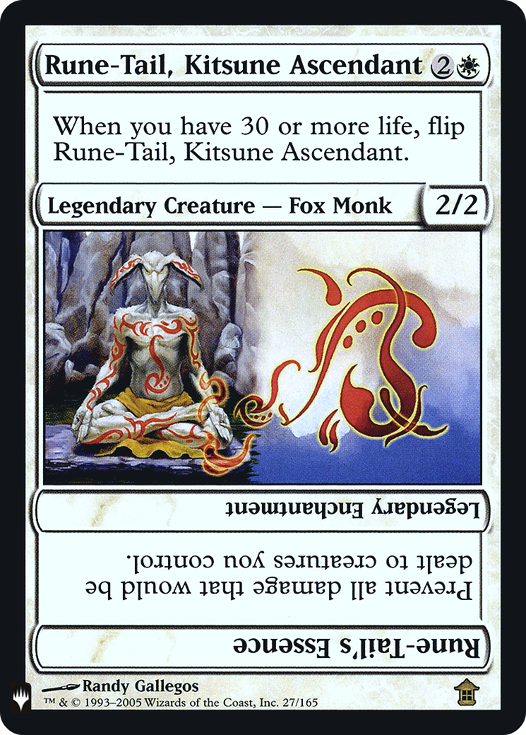 Rune-Tail, Kitsune Ascendant // Rune-Tail's Essence (PLST-SOK-27) (Foil)