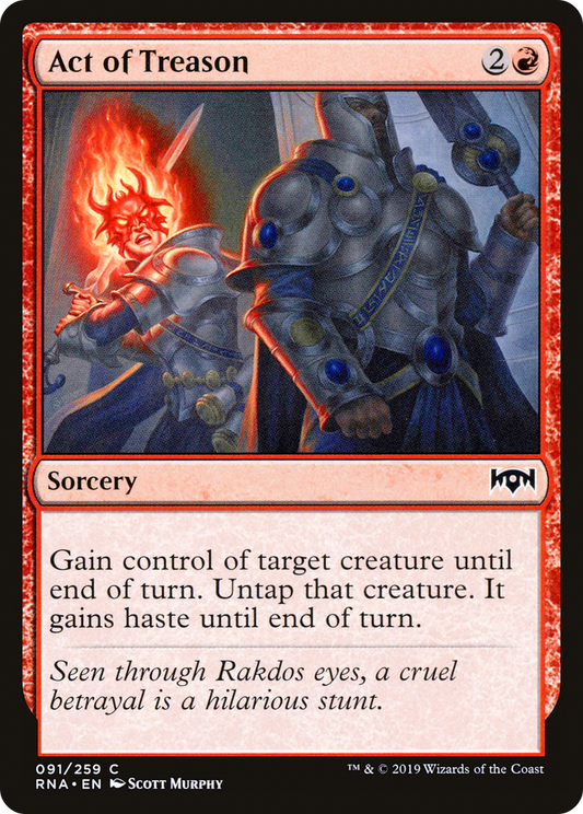 Act of Treason (RNA-091) (Foil)