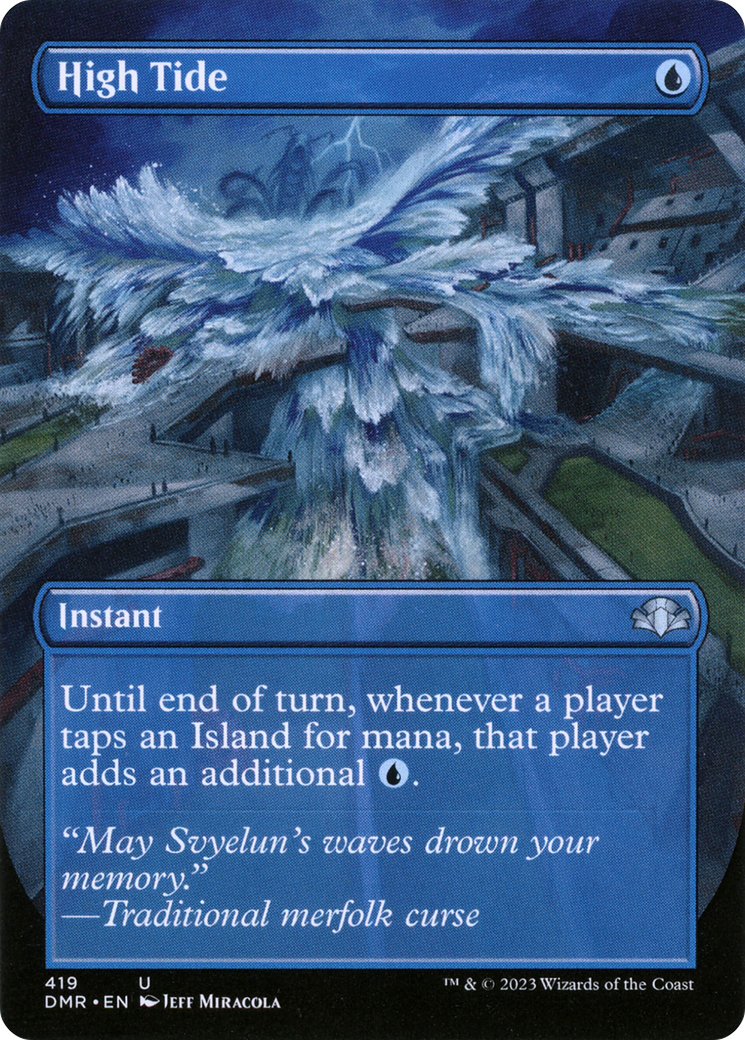 High Tide (DMR-419) (Borderless) (Foil)