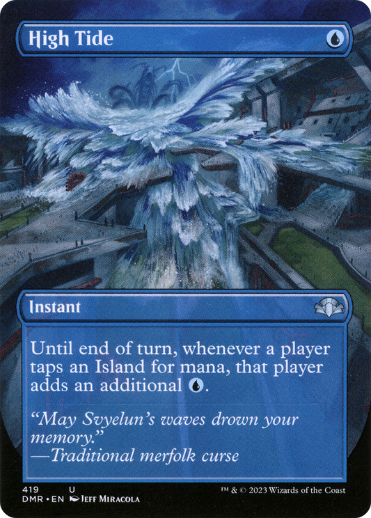 High Tide (DMR-419) (Borderless) (Foil)