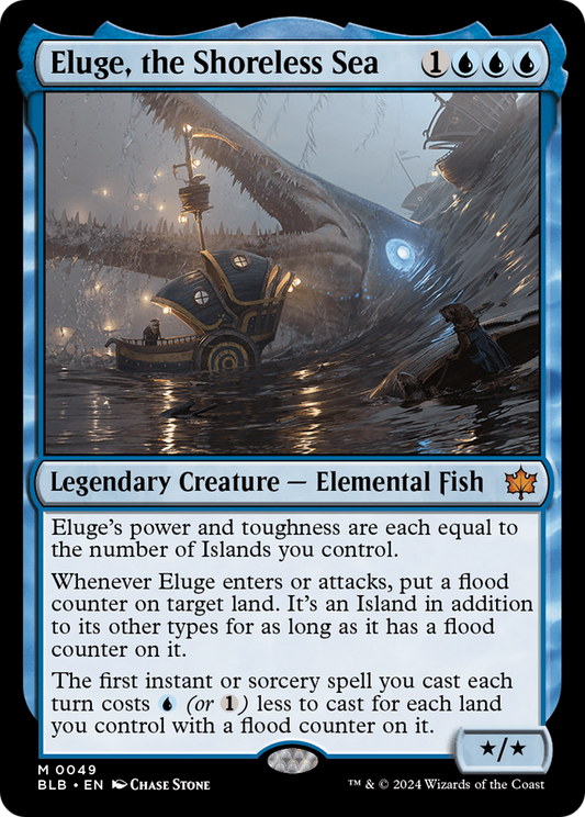 Eluge, the Shoreless Sea (BLB-049) (Foil)