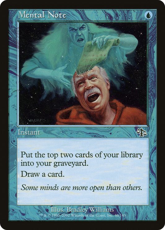 Mental Note (JUD-046) (Foil)
