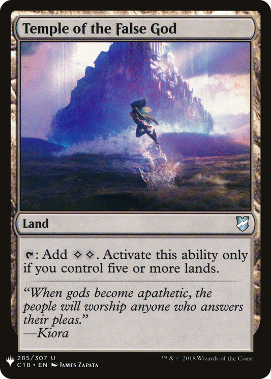 Temple of the False God (LIST-C18-285)