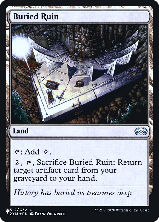 Buried Ruin (LIST-2XM-312) (Foil)
