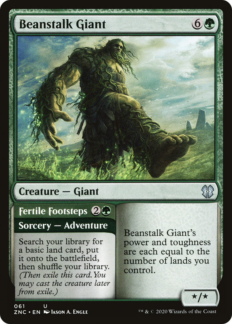 Beanstalk Giant // Fertile Footsteps (ZNC-061)