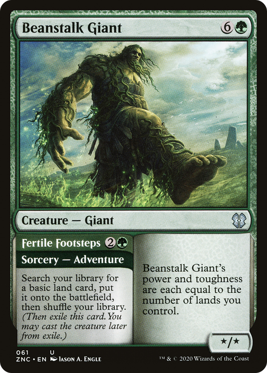 Beanstalk Giant // Fertile Footsteps (ZNC-061)