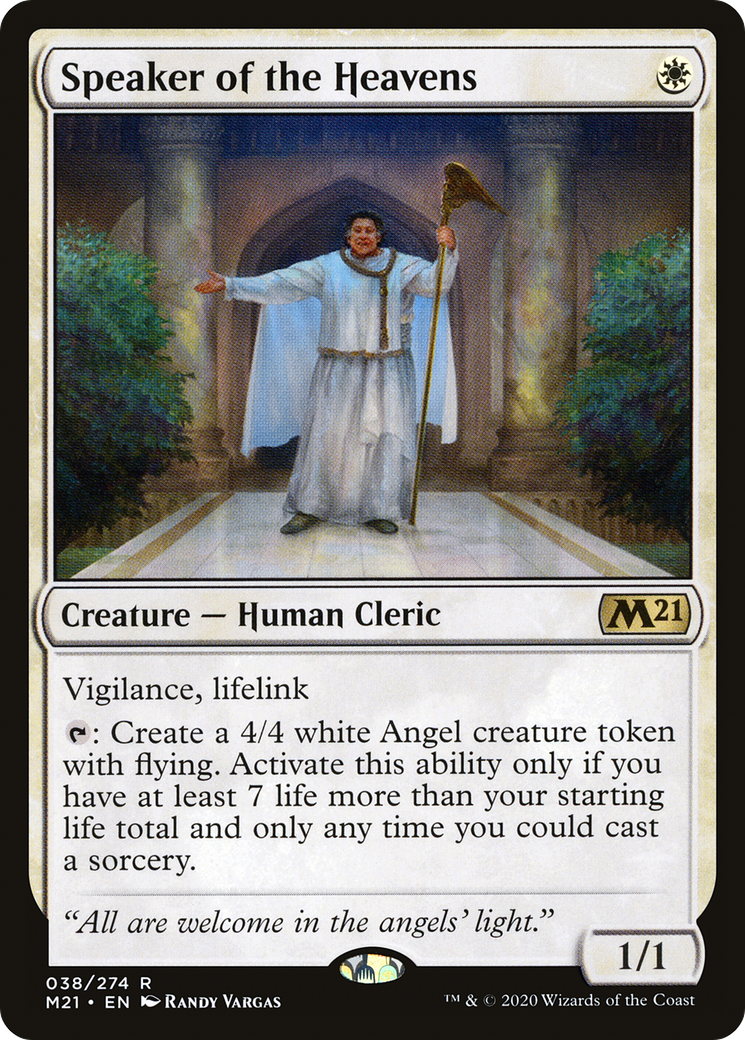 Speaker of the Heavens (M21-038)