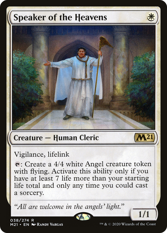 Speaker of the Heavens (M21-038)