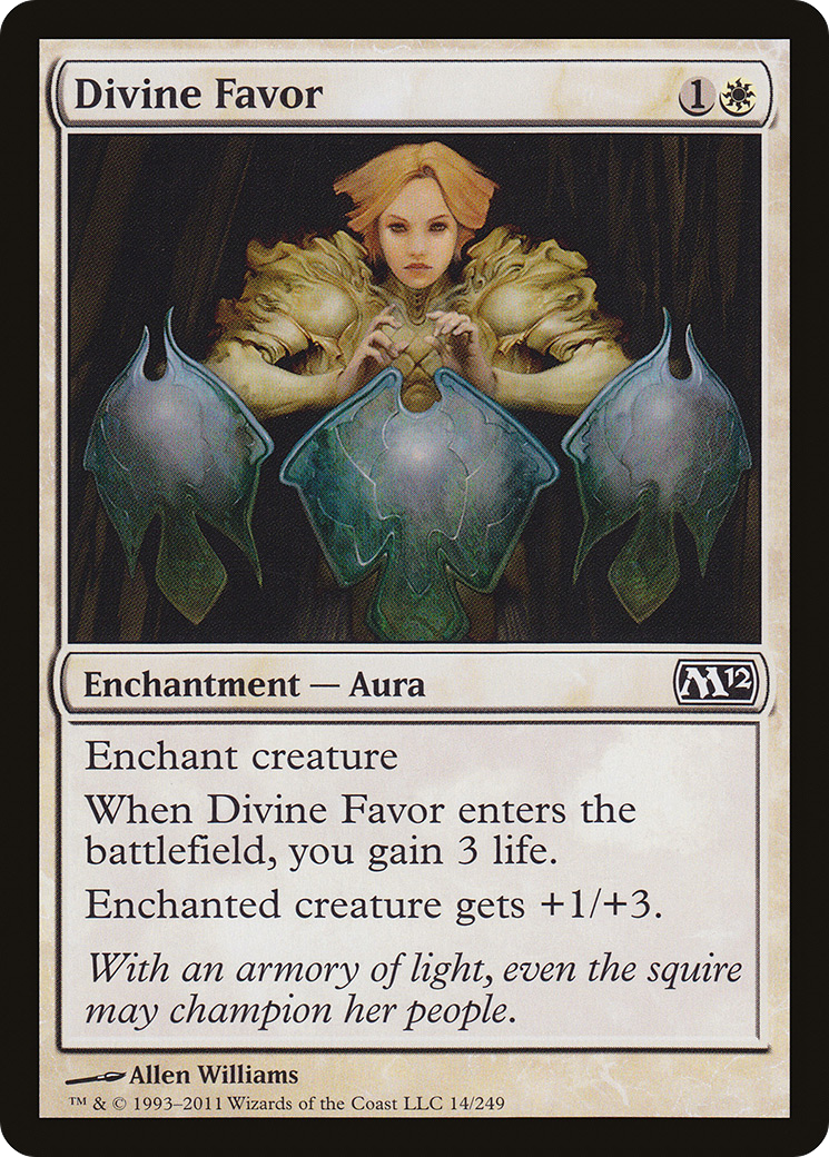 Divine Favor (M12-014) (Foil)