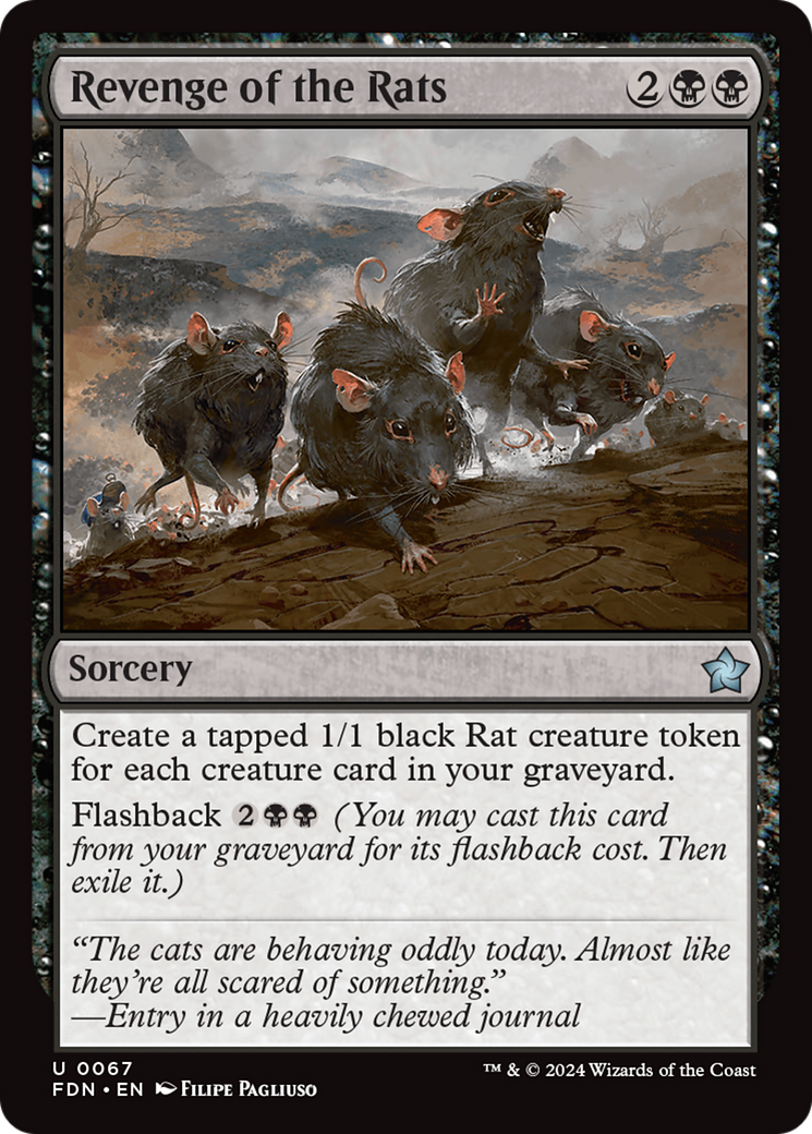 Revenge of the Rats (FDN-067) (Foil)