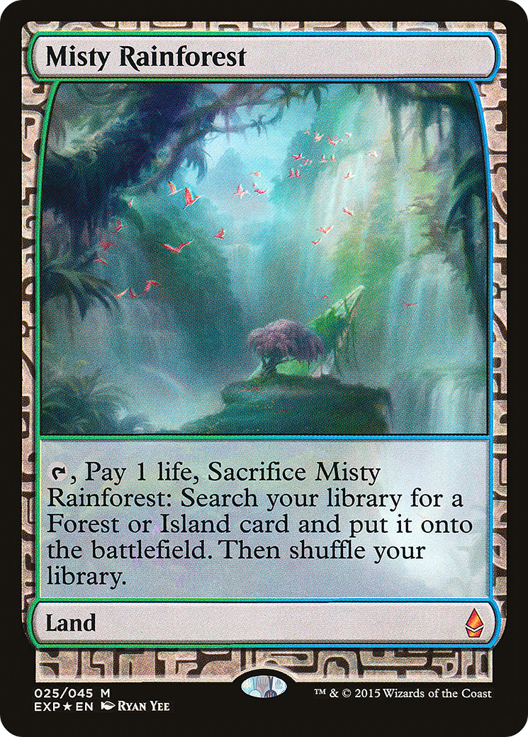 Misty Rainforest (EXP-025) (Foil)