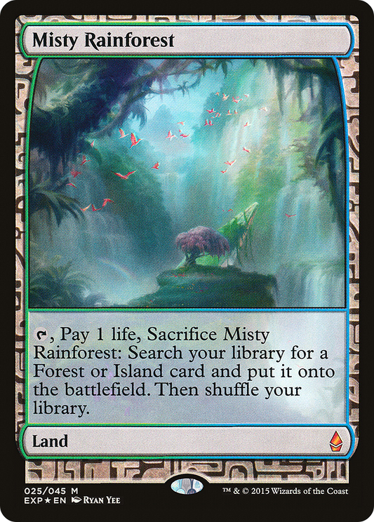 Misty Rainforest (EXP-025) (Foil)