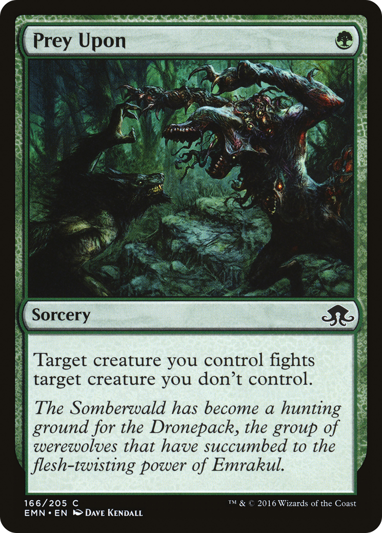 Prey Upon (EMN-166) (Foil)