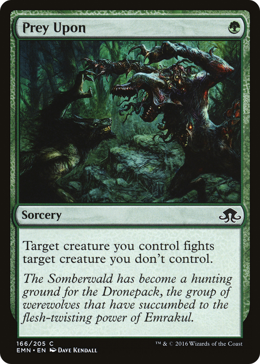 Prey Upon (EMN-166) (Foil)