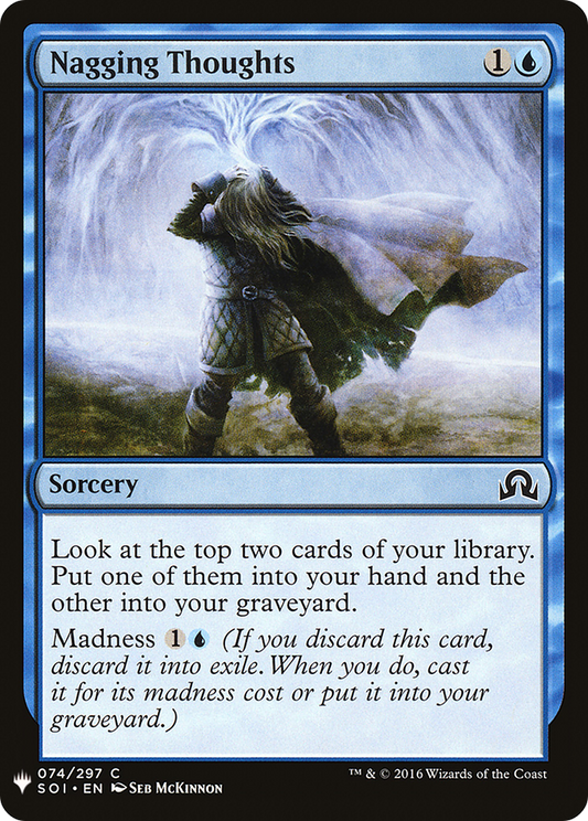 Nagging Thoughts (LIST-SOI-74)