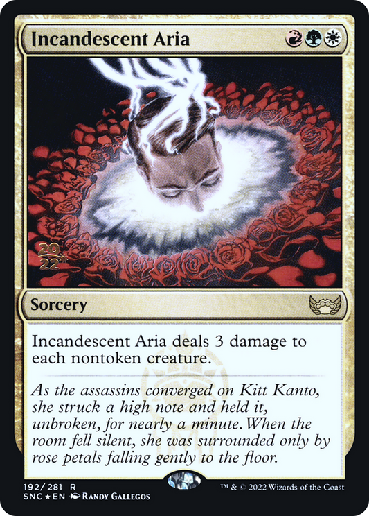 Incandescent Aria (PRE-192S) (Foil)