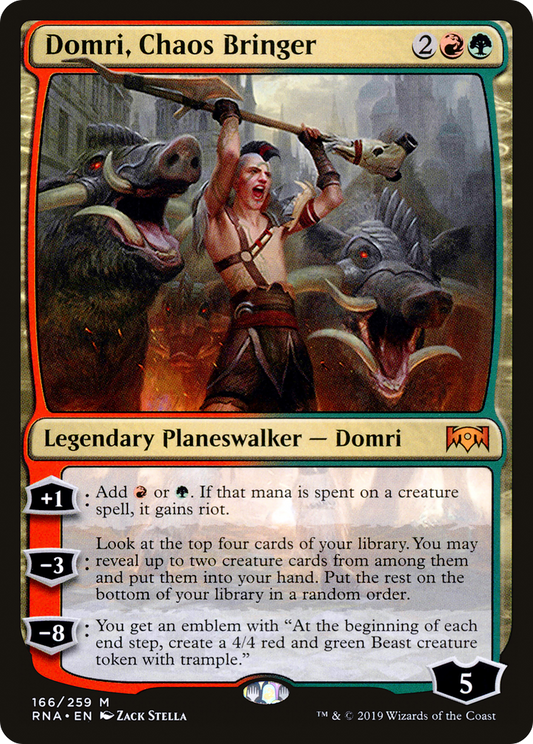 Domri, Chaos Bringer (RNA-166)