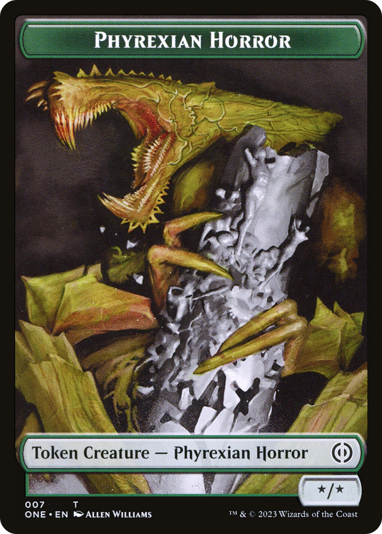 Phyrexian Horror Token (TONE-007)