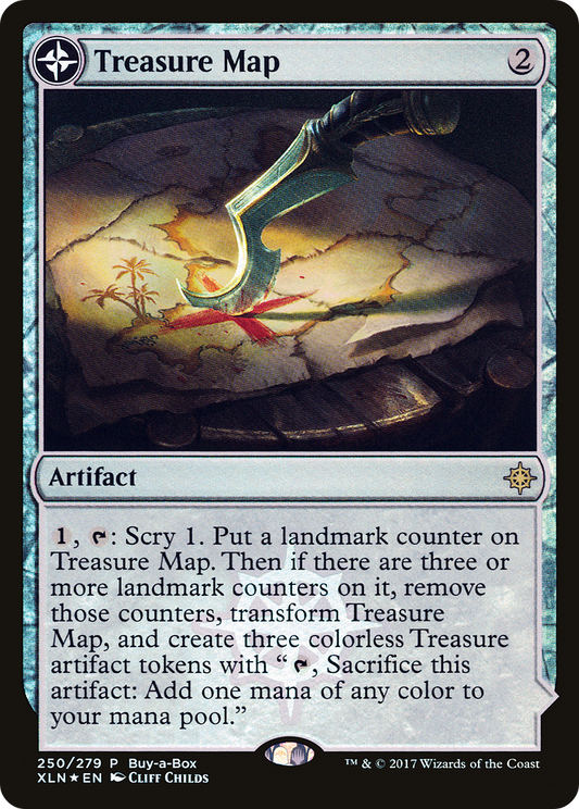 Treasure Map // Treasure Cove (PXTC-250) (Foil)