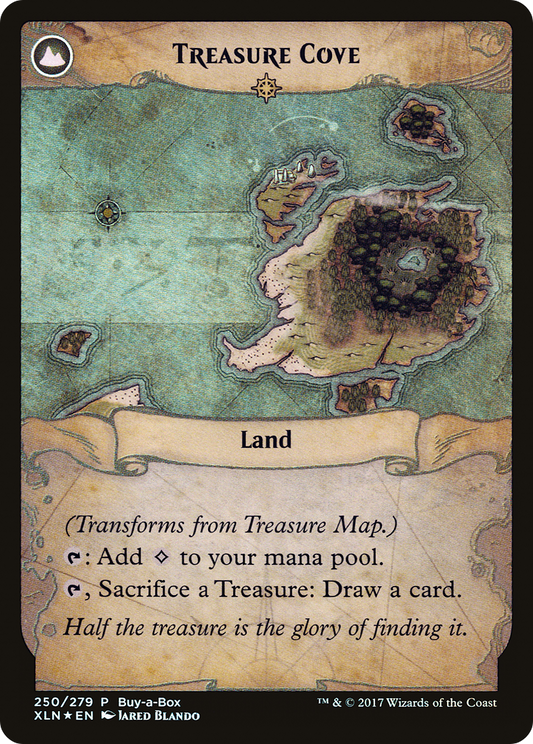 Treasure Map // Treasure Cove (PXTC-250) (Foil)