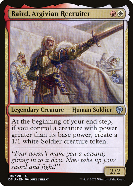 Baird, Argivian Recruiter (DMU-195) (Foil)