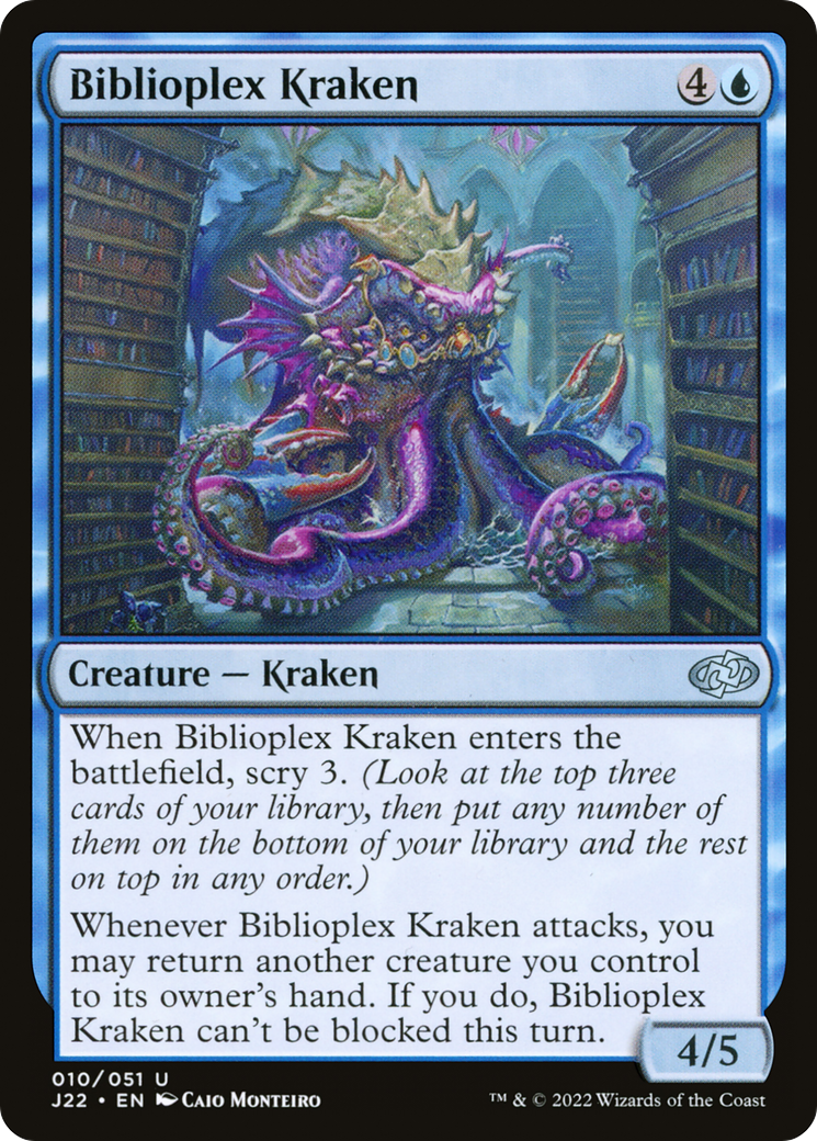 Biblioplex Kraken (J22-010)