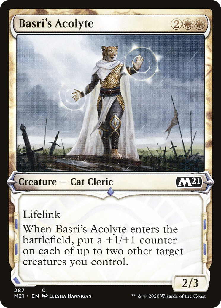 Basri's Acolyte (M21-287) (Showcase)