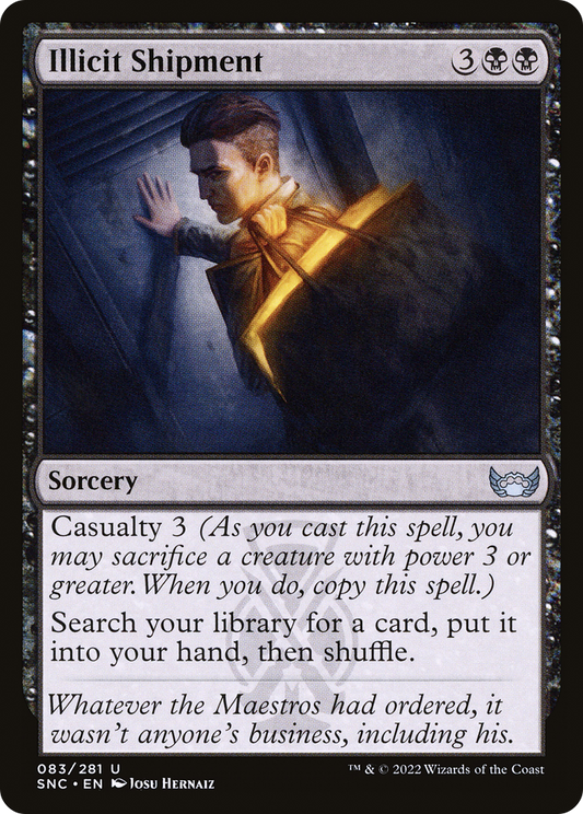 Illicit Shipment (SNC-083) (Foil)