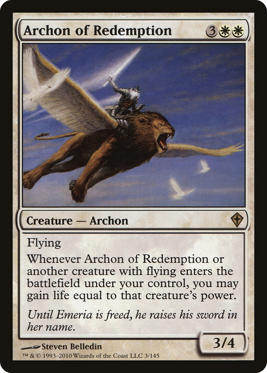 Archon of Redemption (WWK-003) (Foil)
